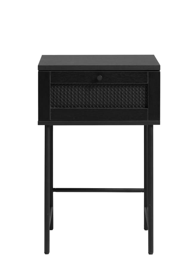 Elin Sängbord Black 70cm