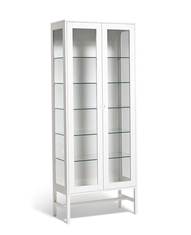 Falsterbo Vitrinskåp Vit 200cm
