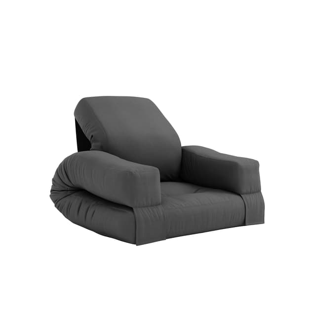 Mini Hippo Loungestol Dark Grey