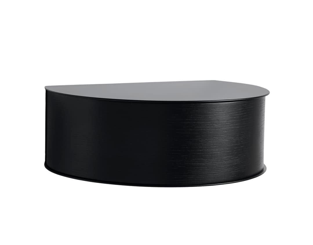 Wallie Vägghängd Hylla Svart