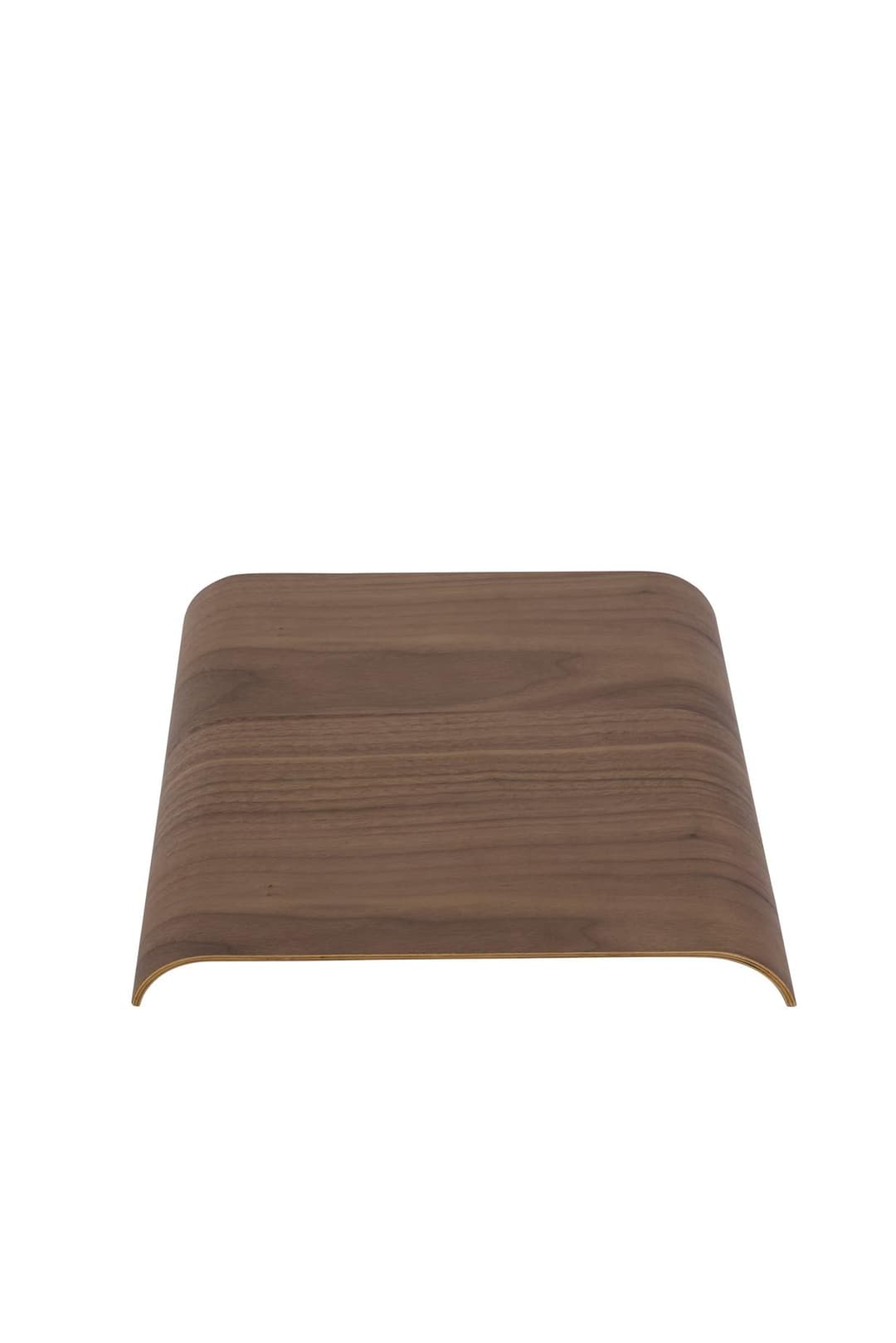 Curva Toppskiva Trä Walnut 33x32
