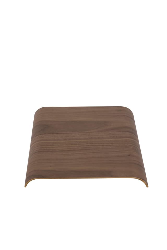 Curva Toppskiva Trä Walnut 33x32