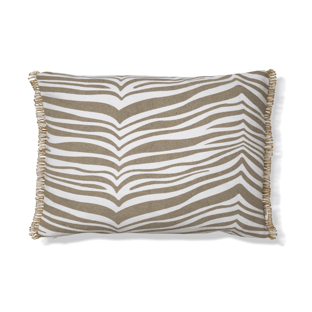 Zebra Prydnadskudde Simply Taupe 40x60
