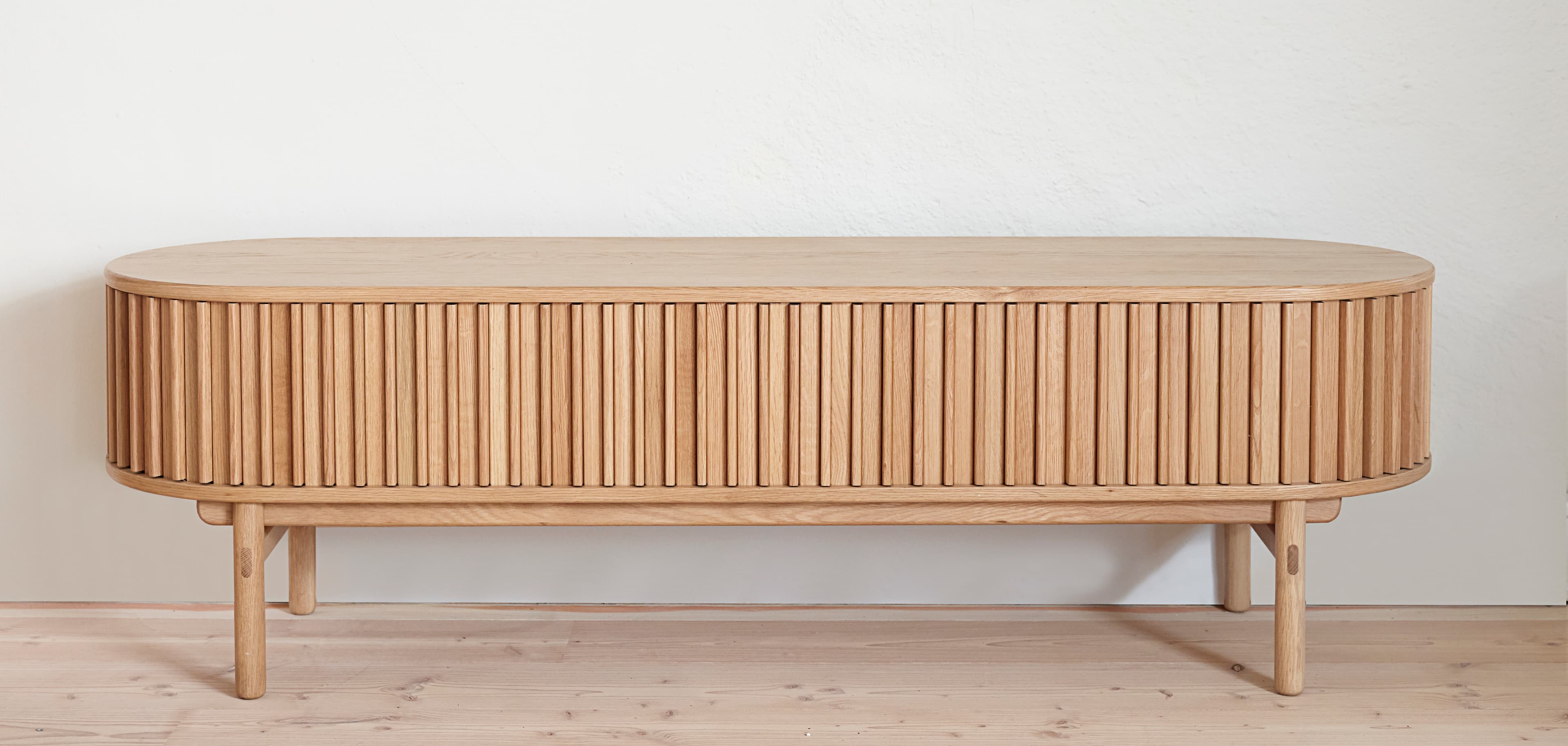 Alice TV-Bänk Natural Oak 160cm