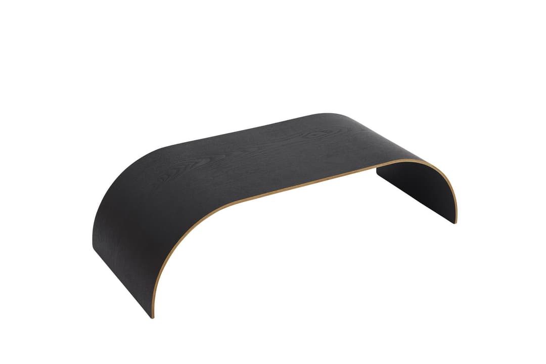 Curva Toppskiva Trä Black 62x25