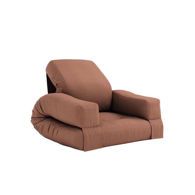 Mini Hippo Loungestol Clay Brown