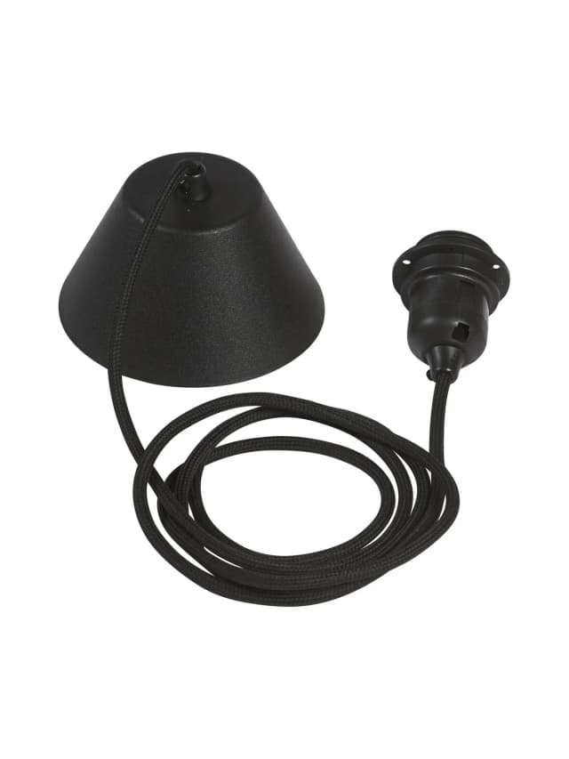 Takupphänge Textil Svart 210cm