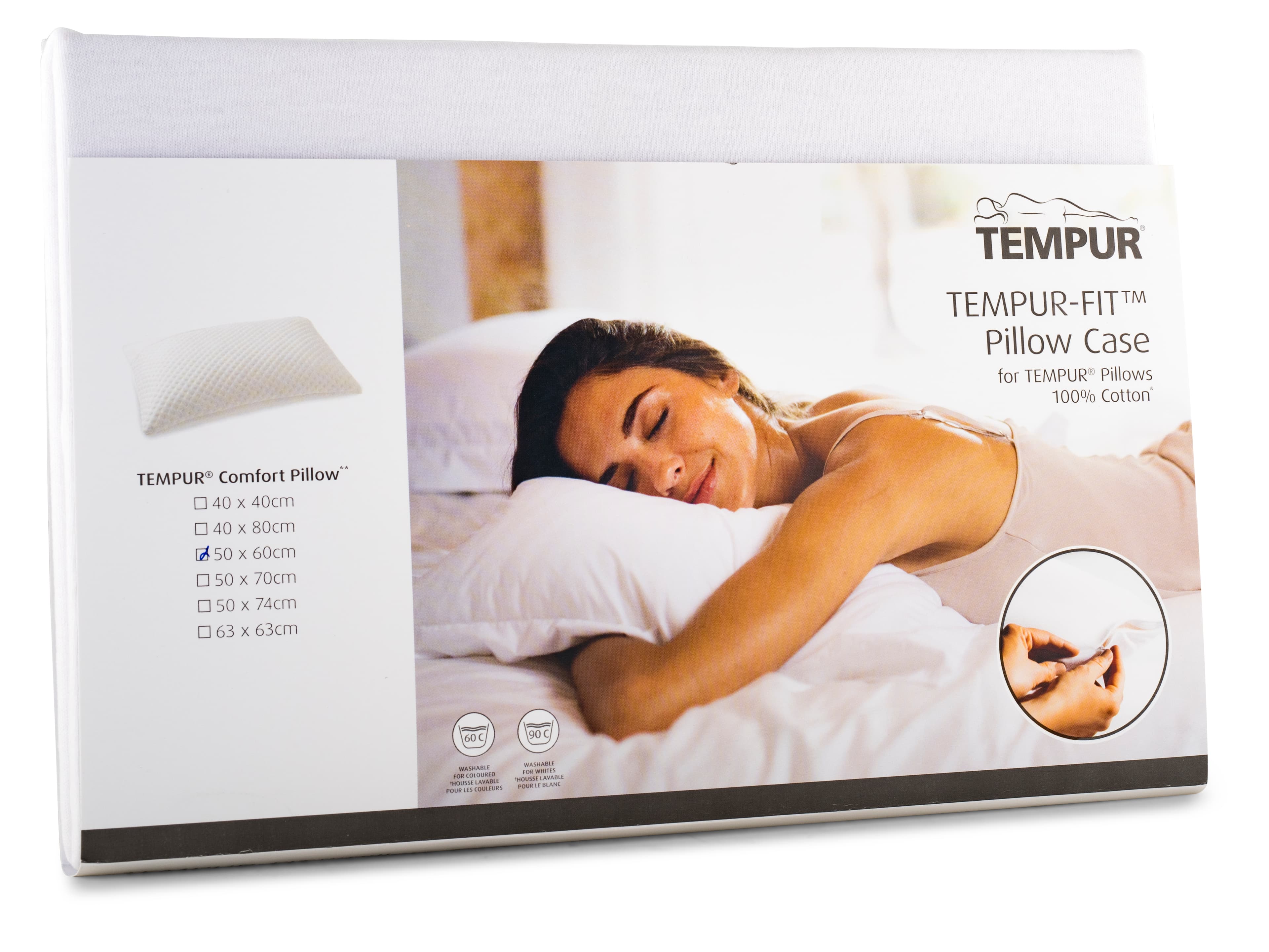 Comfort Örngott Vit 50x60