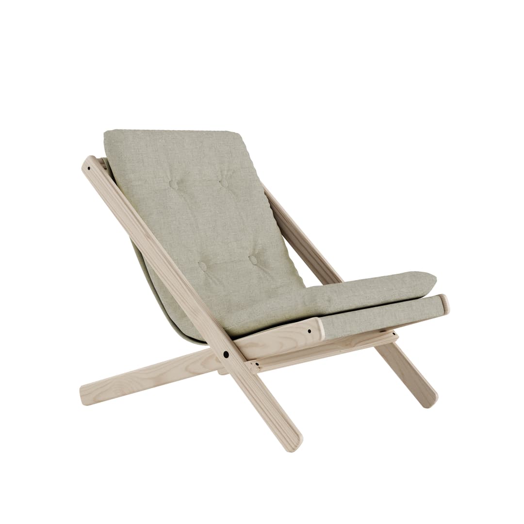 Boogie Loungestol Natur/Linen