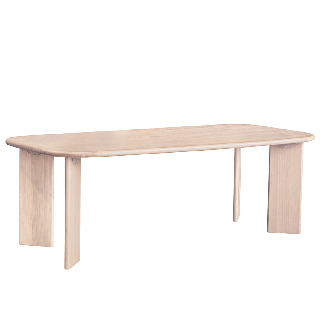 Ollie Matbord Vitoljad Ek 220cm
