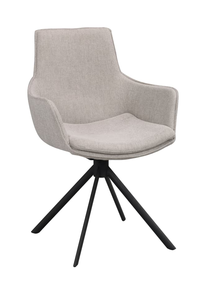 Lowell Karmstol Snurrben Grå