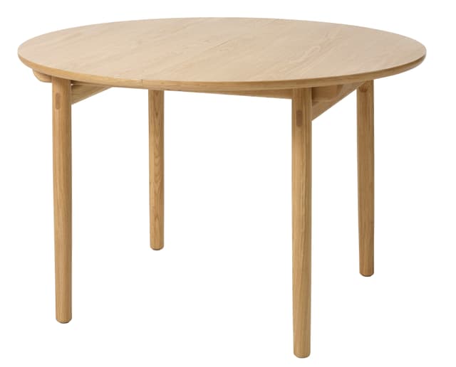Alice Matbord Natural Oak Ø120