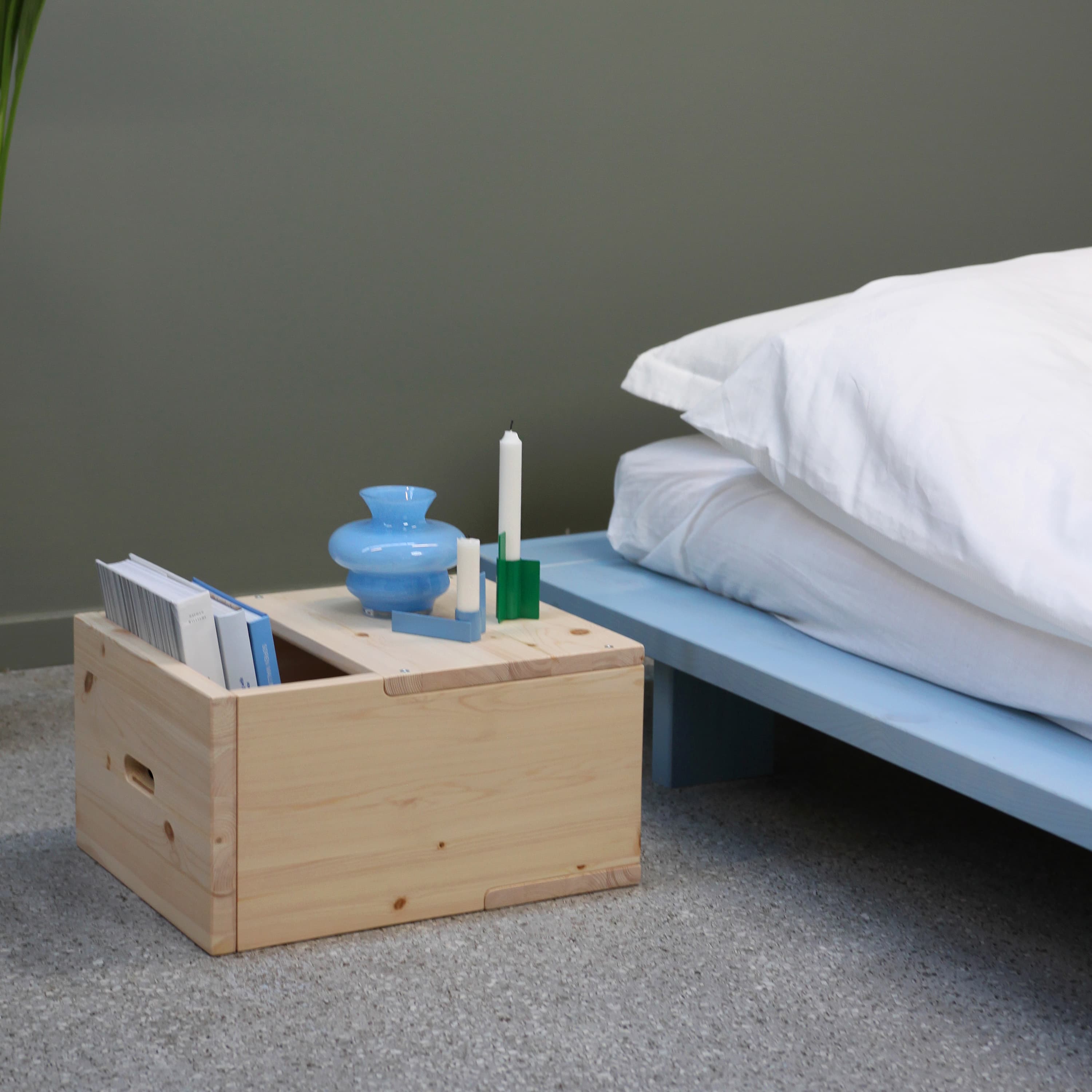 Grab-It Sängbord Natur