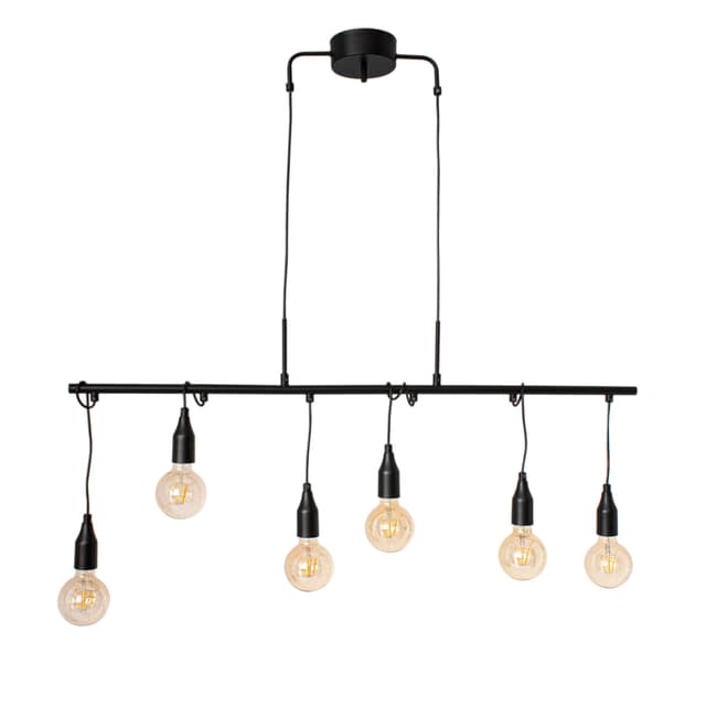 Skyline Taklampa Matt Svart 110cm