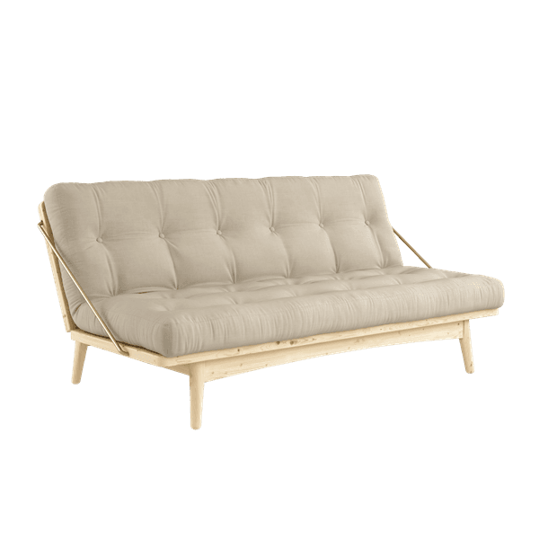 Folk Bäddsoffa Natur/Beige 190cm