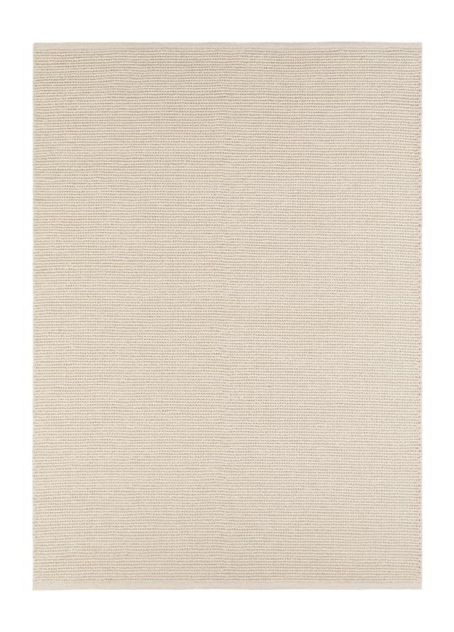 Dina Ullmatta Flätad Vit 240x340cm