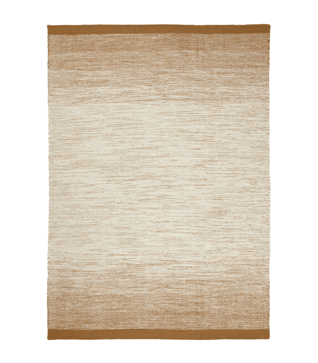 Lule Ull/Bomullsmatta Ochre 170x240