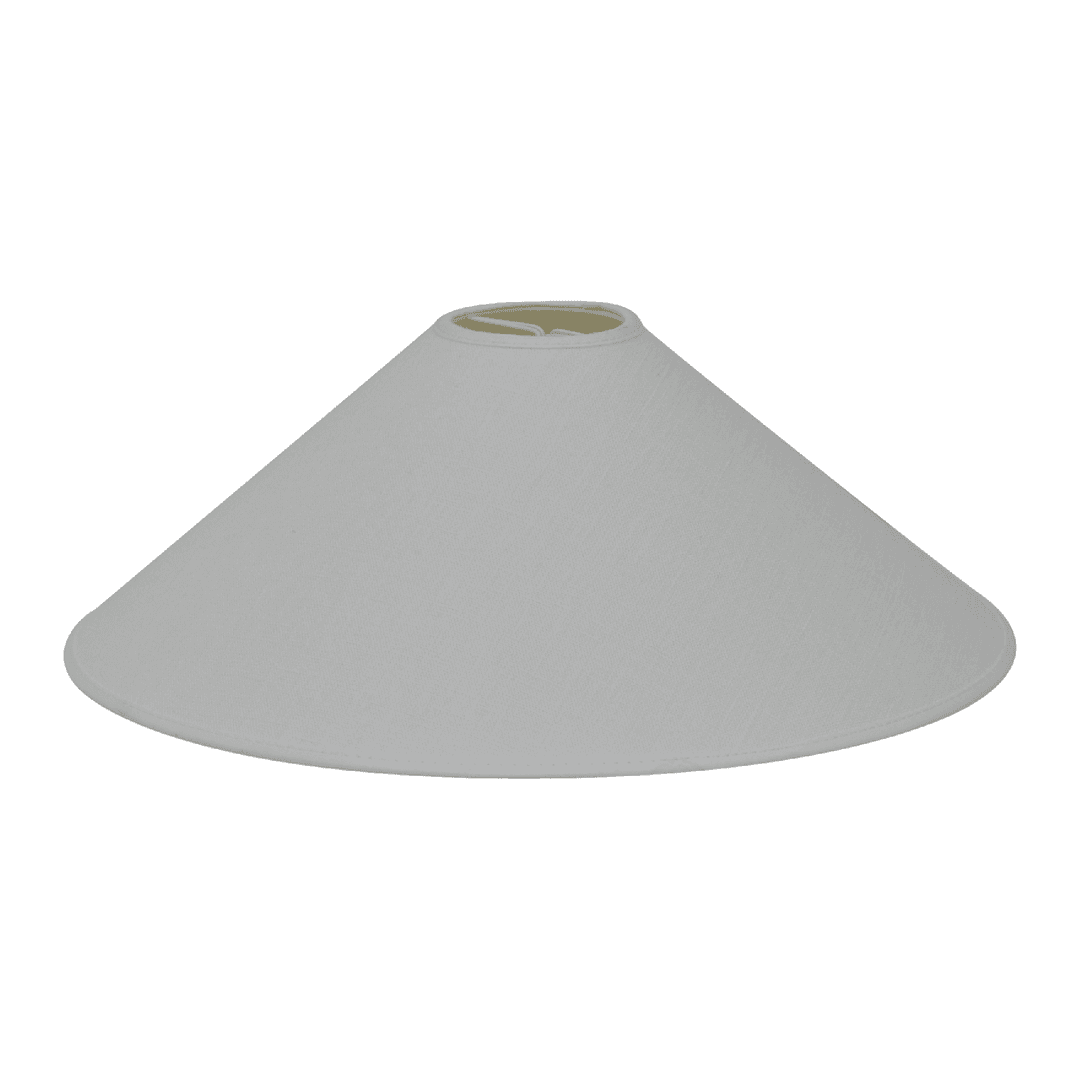 1880 Carolin Lampskärm Vit Ø50