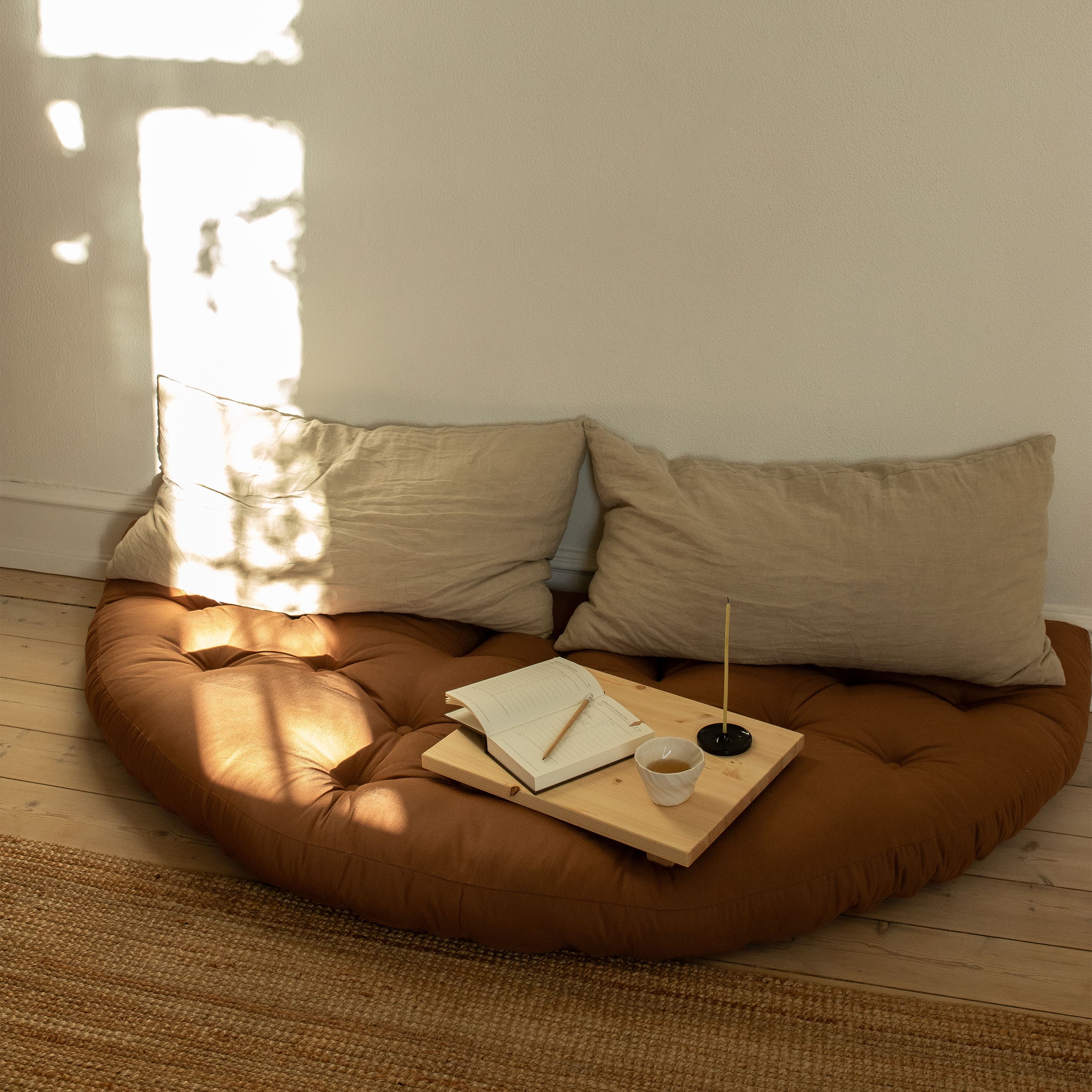 Dock Sängbord Natur 34x45 2-pack