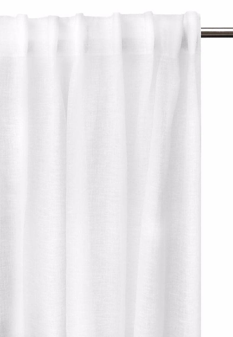 Dalsland Gardinlängd Linne Optical White 290cm