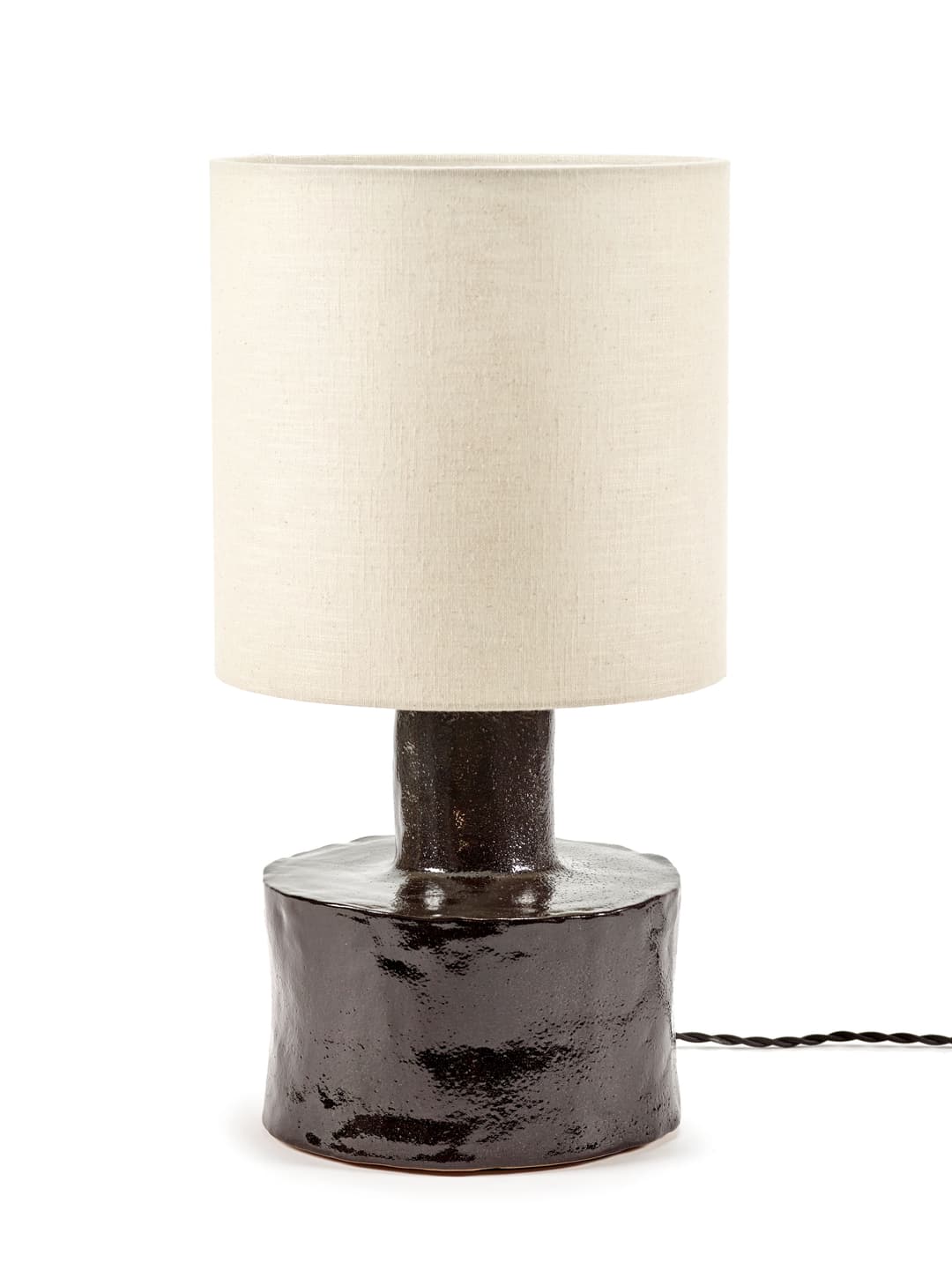 Catherine Bordslampa Black/Beige
