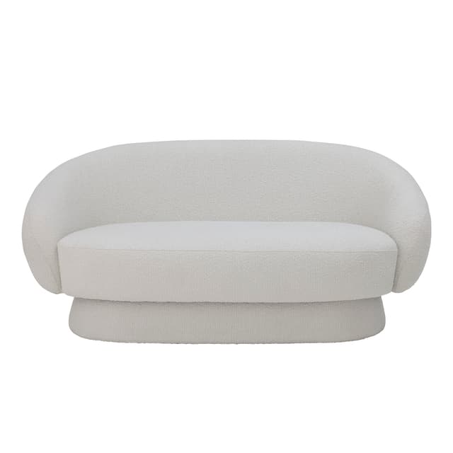 Ted 2-sits Soffa White 160cm