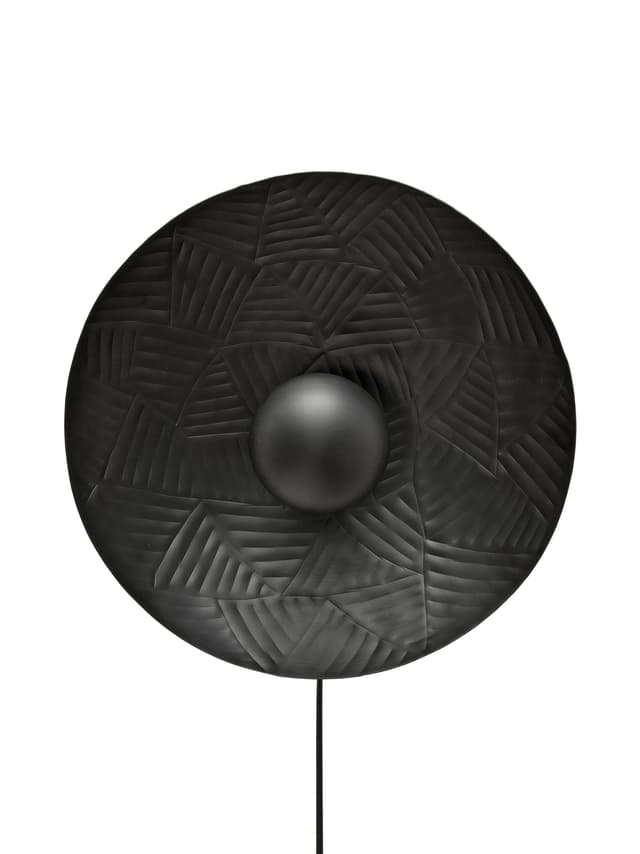 Ribble Vägglampa Matt Svart 35cm