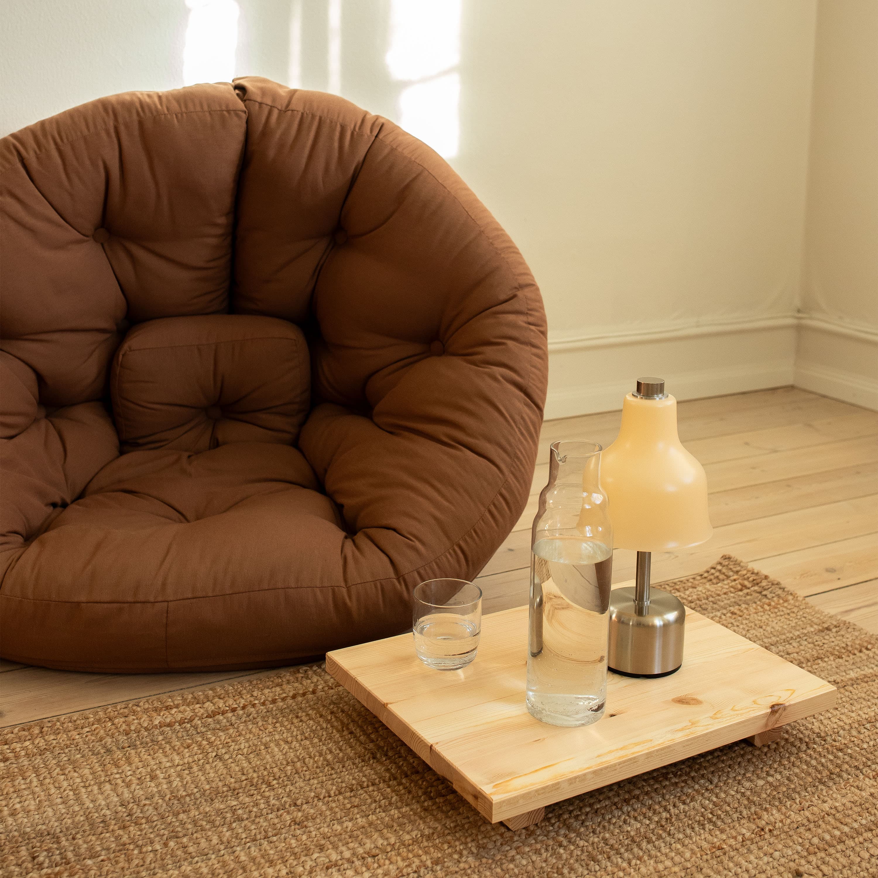 Dock Sängbord Natur 34x45 2-pack