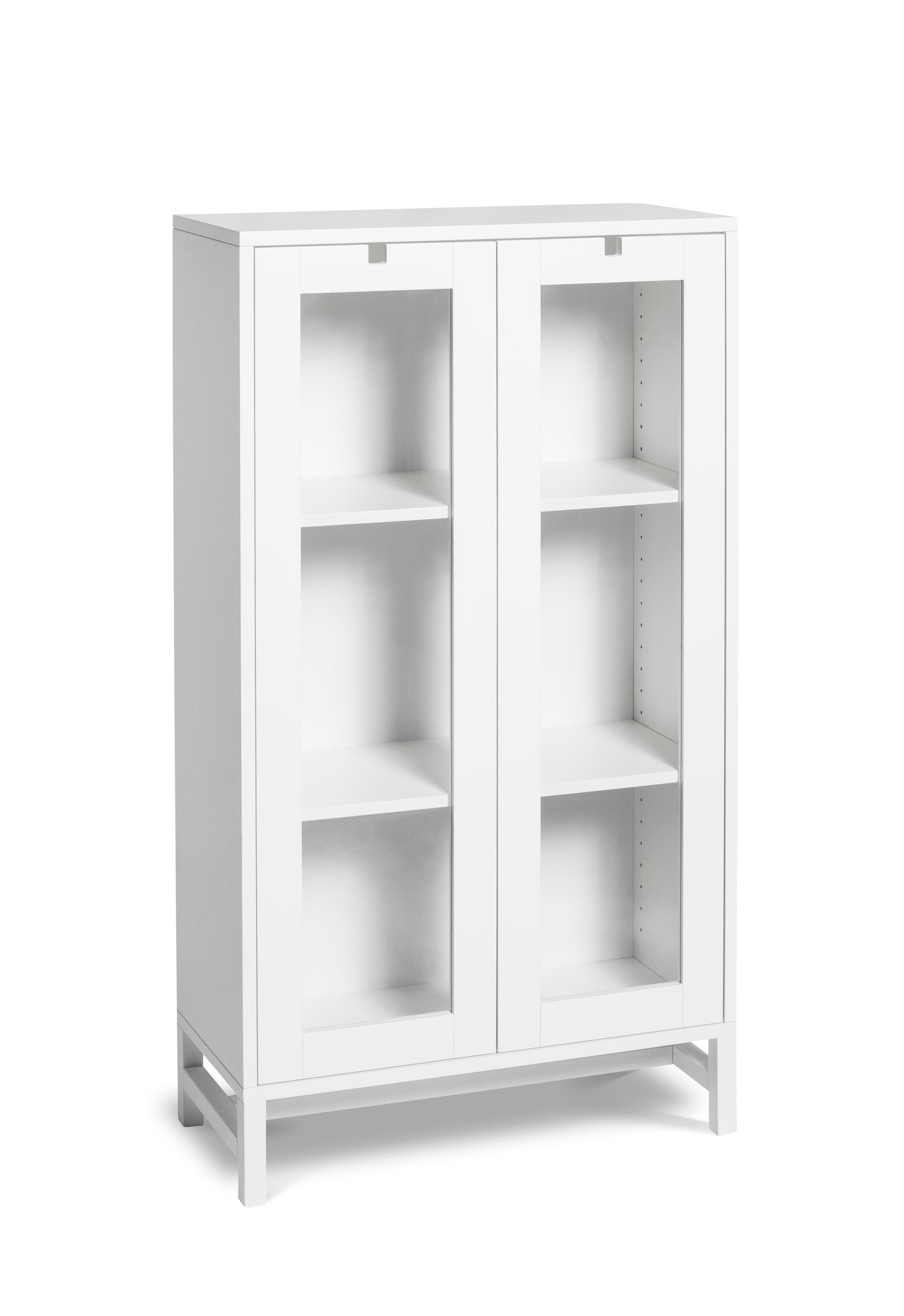 Falsterbo Vitrinskåp Vit 127cm