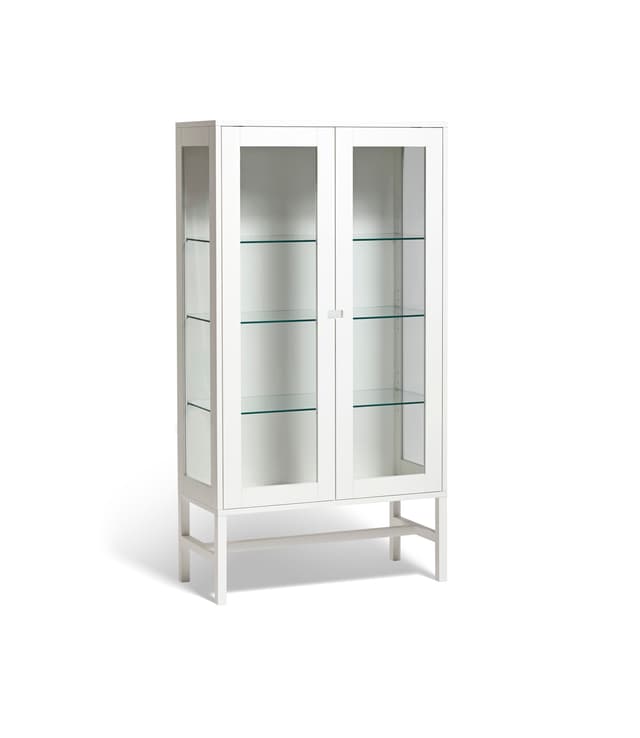 Falsterbo Vitrinskåp Vit 150cm