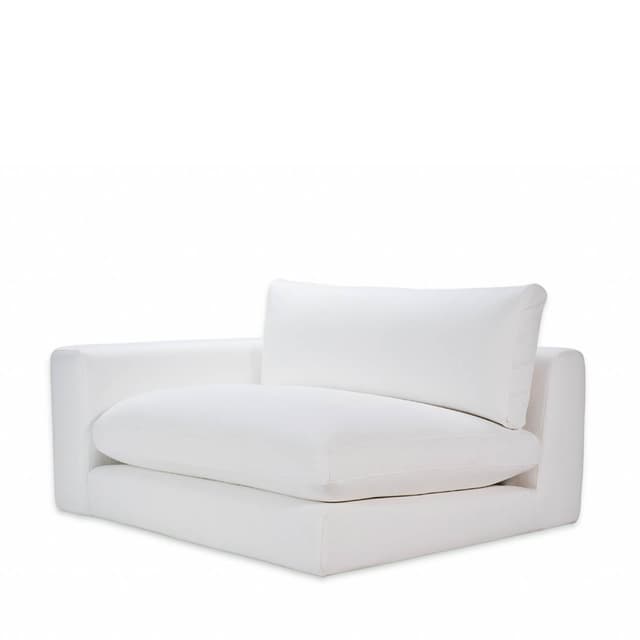 Capri 1.5-sits Soffmodul Vänster Armstöd White 142cm